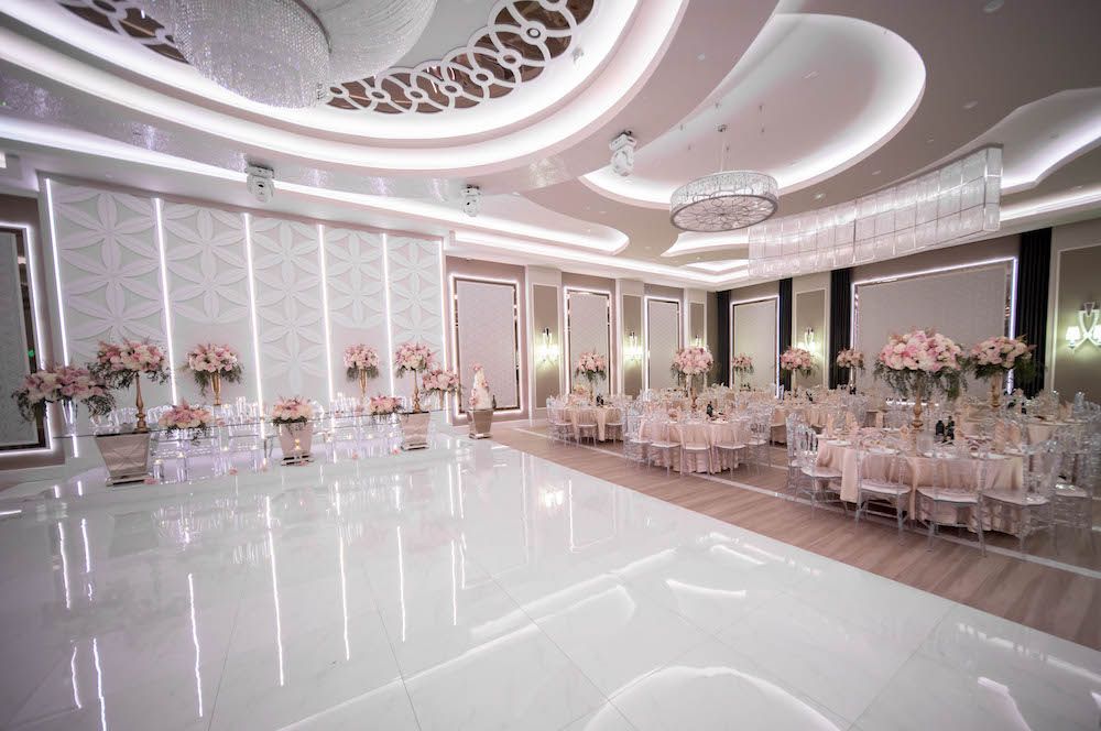 Avanti Banquet Hall in Pink Colors